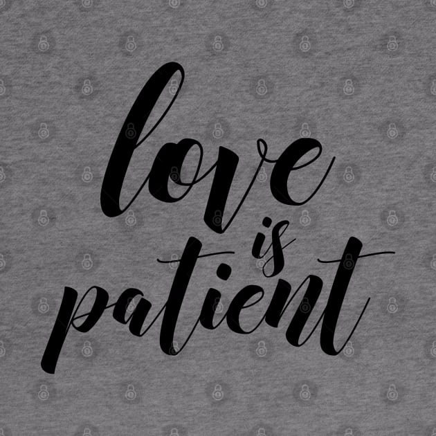 Love is patient by Dhynzz